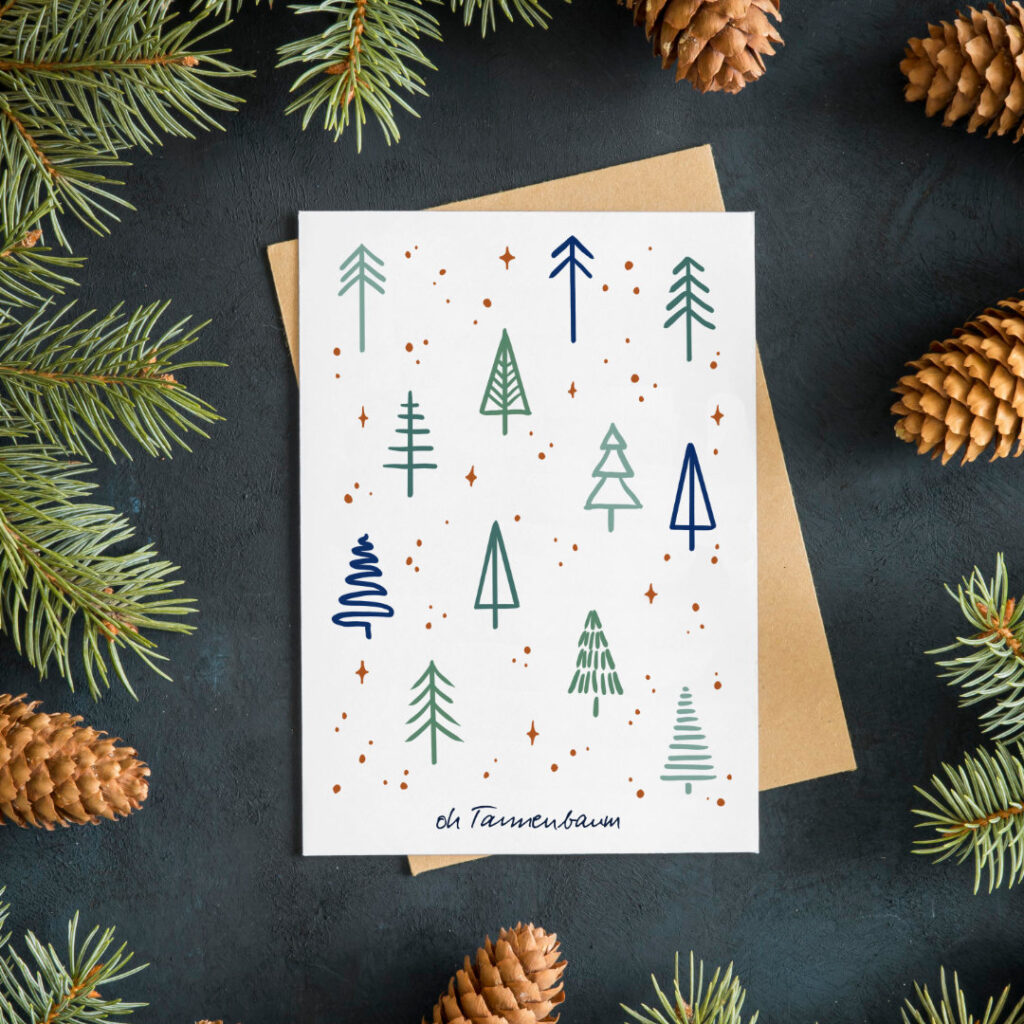 WEIHNACHTSKARTE | oh Tannenbaum